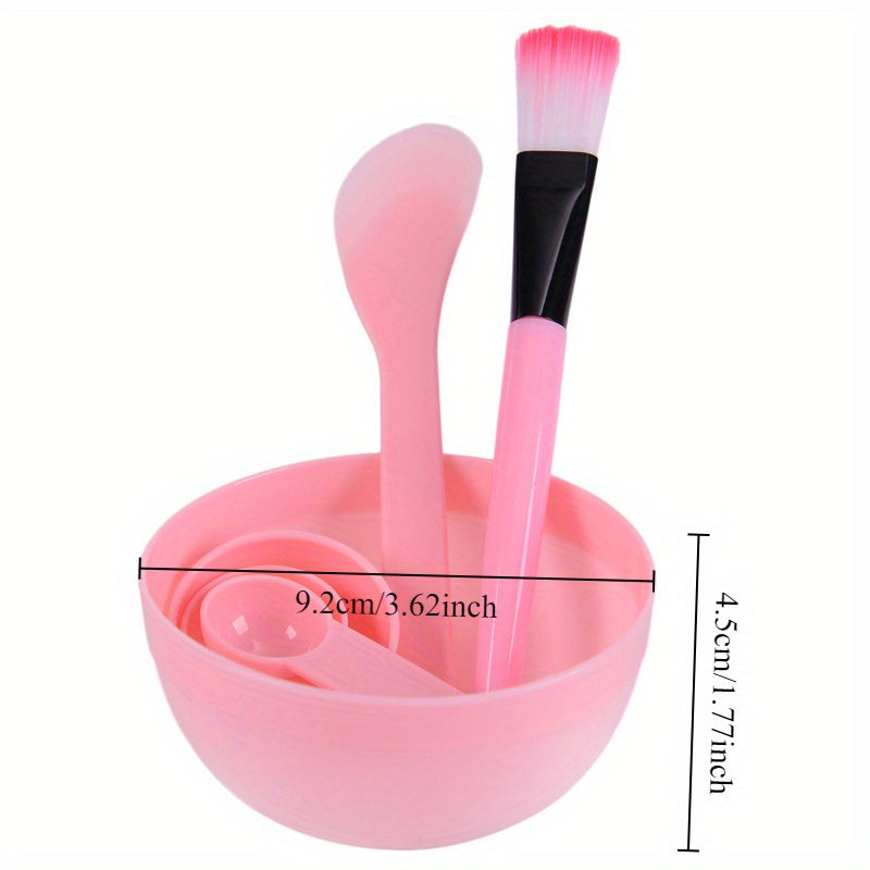 Face Mask Mixing Bowl Set, 6 In 1 DIY Facemask Mixing Tool Kit, Facial Mask Bowl Stick Spatula Silicone Face Mask Brush Soft Face Brushes Spoons