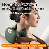Bionic Neck & Shoulder Massager Shawl – 3-Level Kneading Massage Pillow
