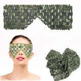 Natural Jade Face & Eye Mask – Hot & Cold Stone Therapy Beauty Massager