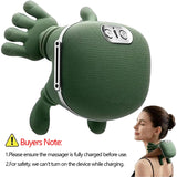 Bionic Neck & Shoulder Massager Shawl – 3-Level Kneading Massage Pillow