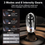 Fascia Massage Gun with Extended Handle – Portable Deep Tissue Body Massager for Neck, Shoulders, Back & Legs