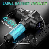 Portable Deep Tissue Massage Gun for Back & Neck – Powerful Muscle Recovery Fitness Tool