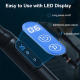 Fascia Massage Gun with Extended Handle – Portable Deep Tissue Body Massager for Neck, Shoulders, Back & Legs