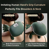 Bionic Neck & Shoulder Massager Shawl – 3-Level Kneading Massage Pillow