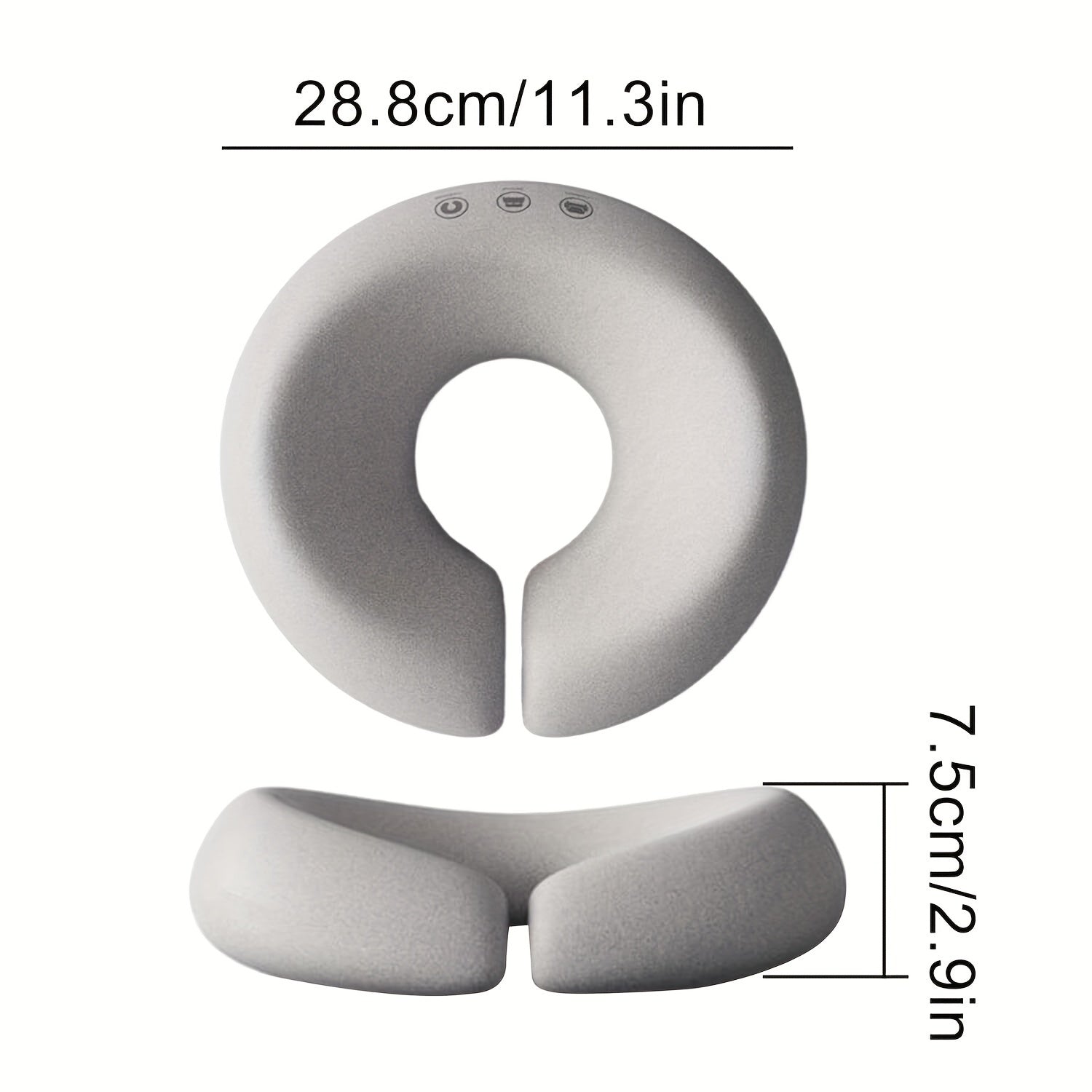 U-shaped Pillow Massage Spa Face Cradle Cushion Soft Foam Head Rest Chair Pillow for Bed Face Down Cushion