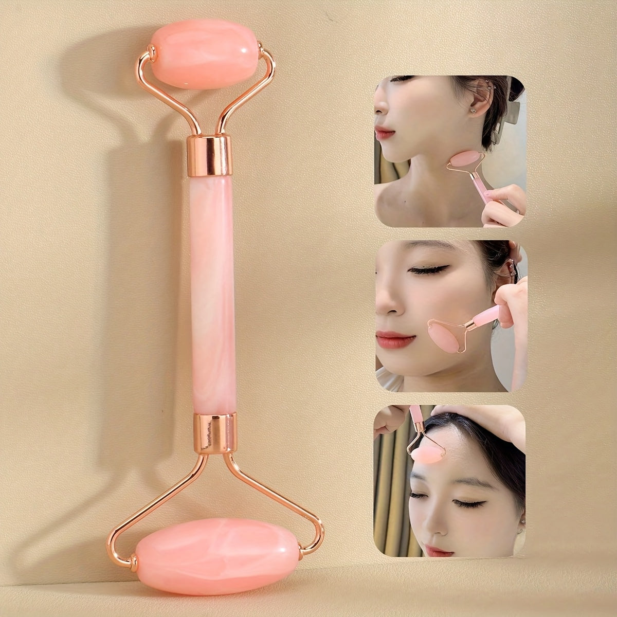 3pcs/5pcs/8pcs/14pcs Facial Beauty Massage and Care Tool Set: Face Gua Sha Scraper, Massage Roller, Ice Tool, Facial Cleansing Brush, Head Massage Comb, Face Washing Hair Tie, Wrist Strap, Sleep Mask, Hair Bonnet, Hair Ties,