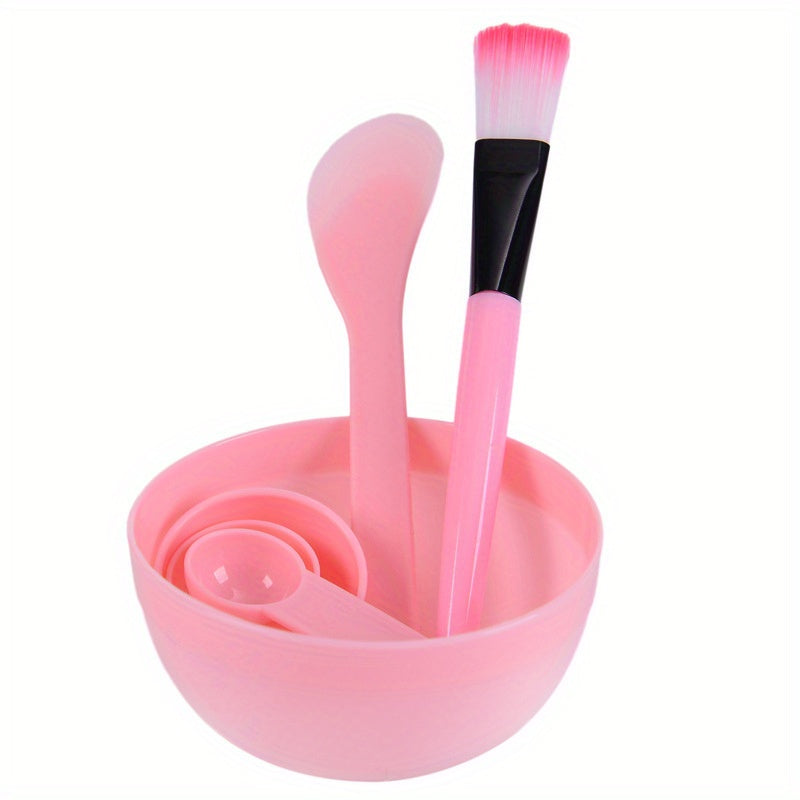 Face Mask Mixing Bowl Set, 6 In 1 DIY Facemask Mixing Tool Kit, Facial Mask Bowl Stick Spatula Silicone Face Mask Brush Soft Face Brushes Spoons